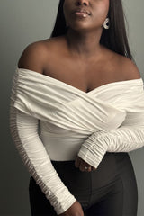 KENYA OFF SHOULDER BODYSUIT